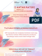 Koneksi Antar Materi Modul 2.3