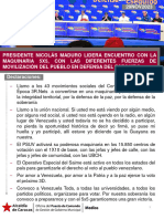 Líneas Del Presidente Nicolás Maduro 29NOV2023