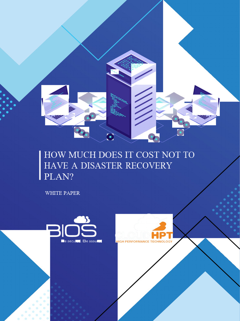 Cost of Not Having DRaaS | PDF | Disaster Recovery | Cloud Computing