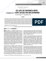Quality of Life Patients With Ulcus Diabetic