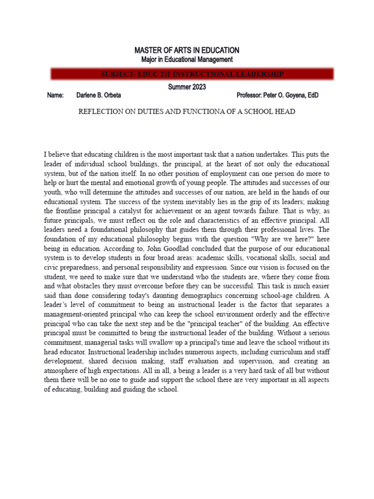 reflection-on-duties-and-functiona-of-a-school-head-pdf-leadership