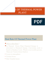 Heat Rate of Thermal Power Plant