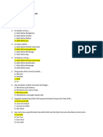 Soal Pendidikan Agama Islam