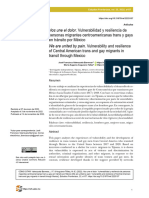 Vulnerabilidad y Resiliencia de Personas Migrantes Centroamericanas Trans y Gays