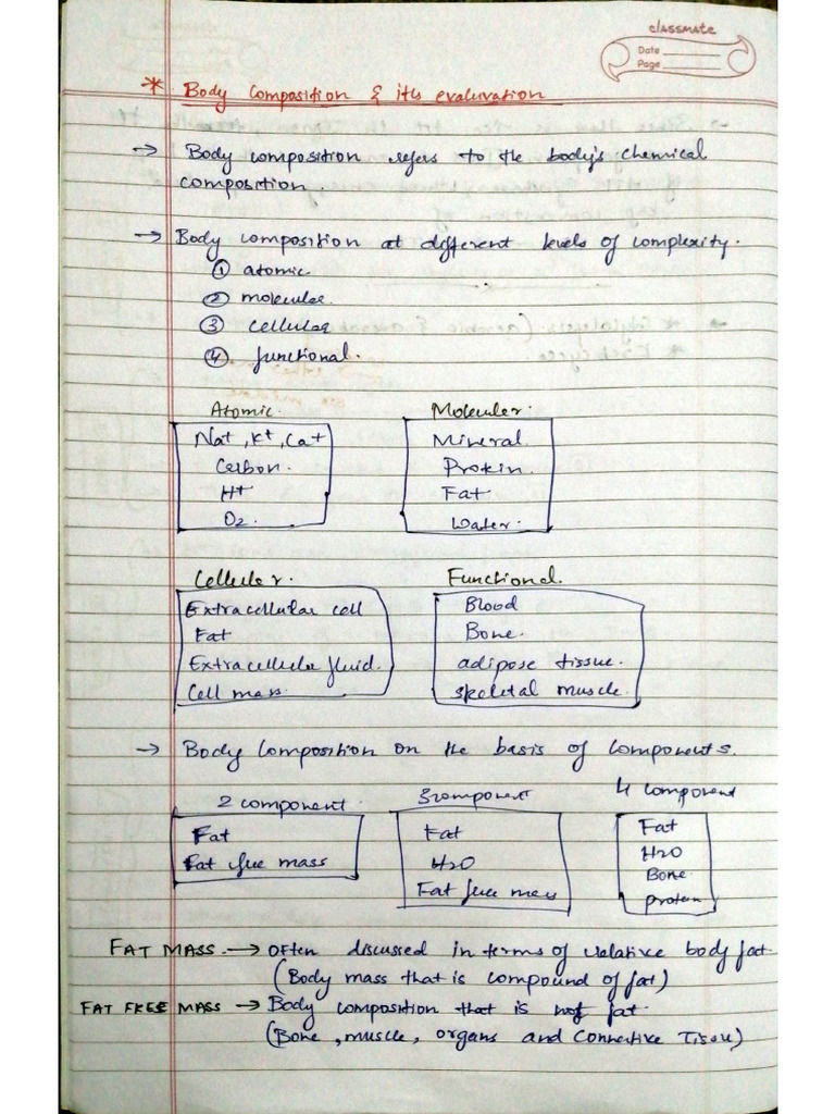 body composition PDF