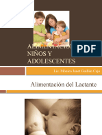 Alimentación de Niños y Adolescentes