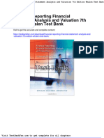 Full Download Financial Reporting Financial Statement Analysis and Valuation 7th Edition Whalen Test Bank