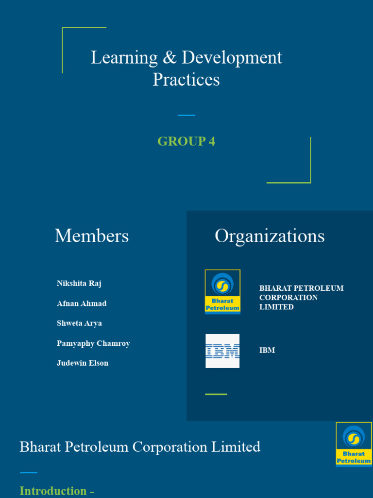 L D Presentation Download Free Pdf Learning Ibm