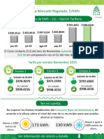 Tarifa CENS 202311