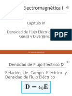 Capítulo 4 Densidad de Flujo Eléctrico, Ley de Gauss y Divergencia