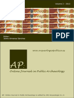 Public Archaeology 20 Facilitating Engagement With