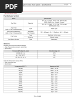 Engine Control Fuel System