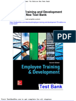 Full Download Employee Training and Development 7th Edition Noe Test Bank