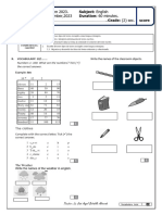 English Final Test 2 Secundary