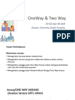 OneWay & Two Way