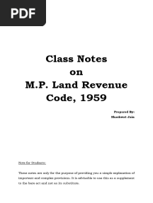 MPLRC Notes