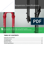Rockshox Forks Specs