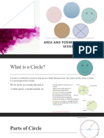 Area and Perimeter of Circle