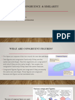 Chapter 8 Congruence & Similarity