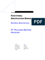 BAg - FDD - Material Registration