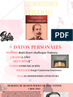 Modernismo Literario - Chafloque