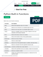 Python Built-In Functions