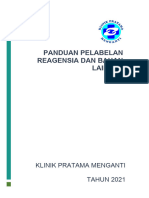 Panduan Pelabelan Reagensia Dan Bahan Lainnya