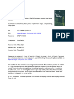 Phenotypic and Molecular Evaluation of Arachis Hypogaea L. Against Foliar Fungal Diseases