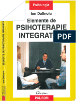 Dafinoiu, Ion - Elemente de Psihoterapie Integrativa