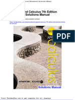 Full Download Brief Applied Calculus 7th Edition Berresford Solutions Manual