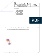 Addition and Subtraction 1 & 2, Multiplication and Division Continual Assessment Binus Faliha