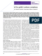 A Bonding Model For Gold Carbene Complexes: Articles