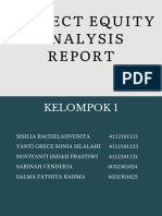 Project Equity Analysis Report - Kelompok 1
