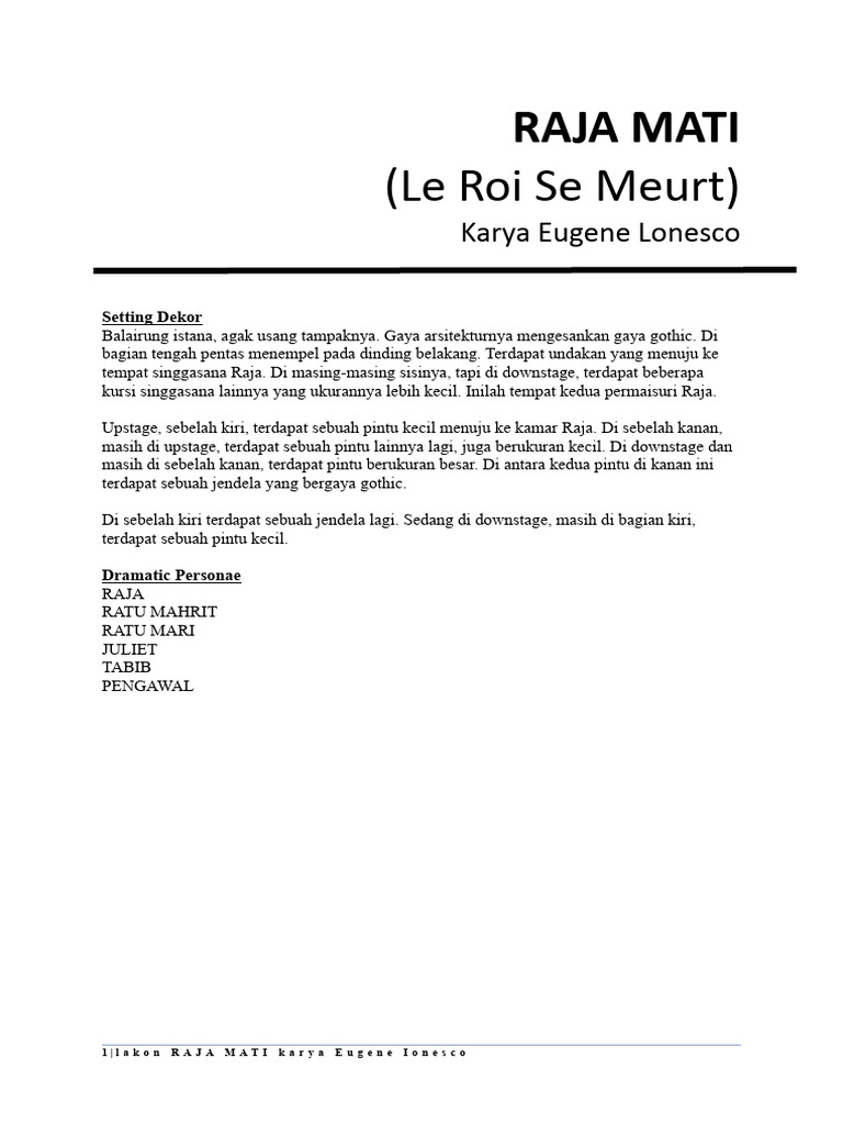 Raja Mati | PDF