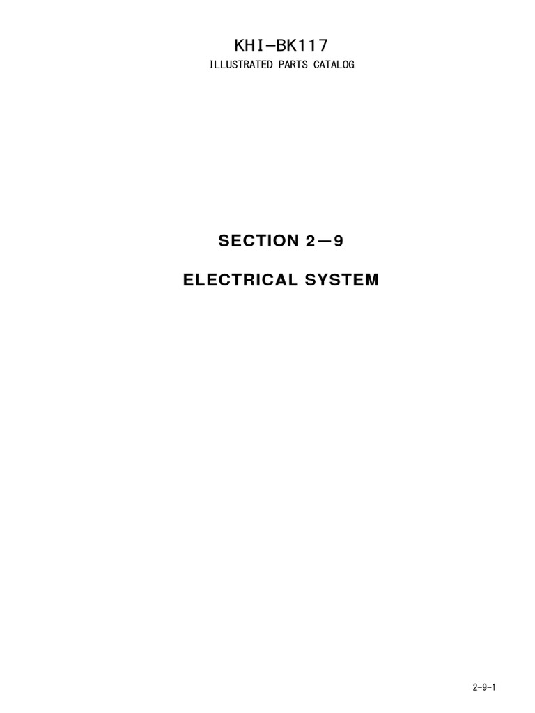 Bk117 Ipc Section29 Electrical System PDF Electricity Equipment
