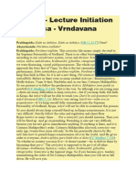 Sannyasa Initiation Lecture - Transcription