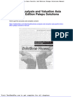 Full Download Business Analysis and Valuation Asia Pacific 2nd Edition Palepu Solutions Manual