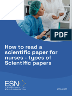 How To Read A Scientific Paper For Nurses - Types of Scientific Papers