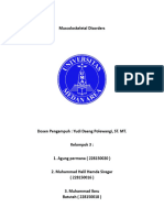 Muscoloskeletal Disorders Pada k3