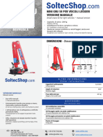 Scheda Tecnica Mini Gru 50 - Manuale