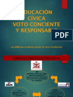 Voto Conciente y Responsable