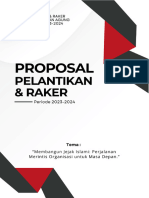 Rroposal Pelantikan PK IMM