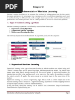 Chapter-2-Fundamentals of Machine Learning