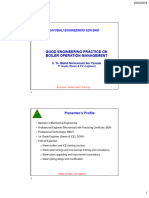 Good Engineering Practice - Boiler Operation Management (PRINT OUT)