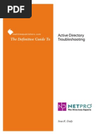 Download The Definitive Guide to Active Directory Troubleshooting  by api-3774147 SN6920817 doc pdf