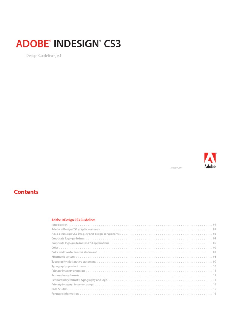 Indesign Miniguide | PDF