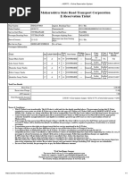 MSRTC - Online Reservation System