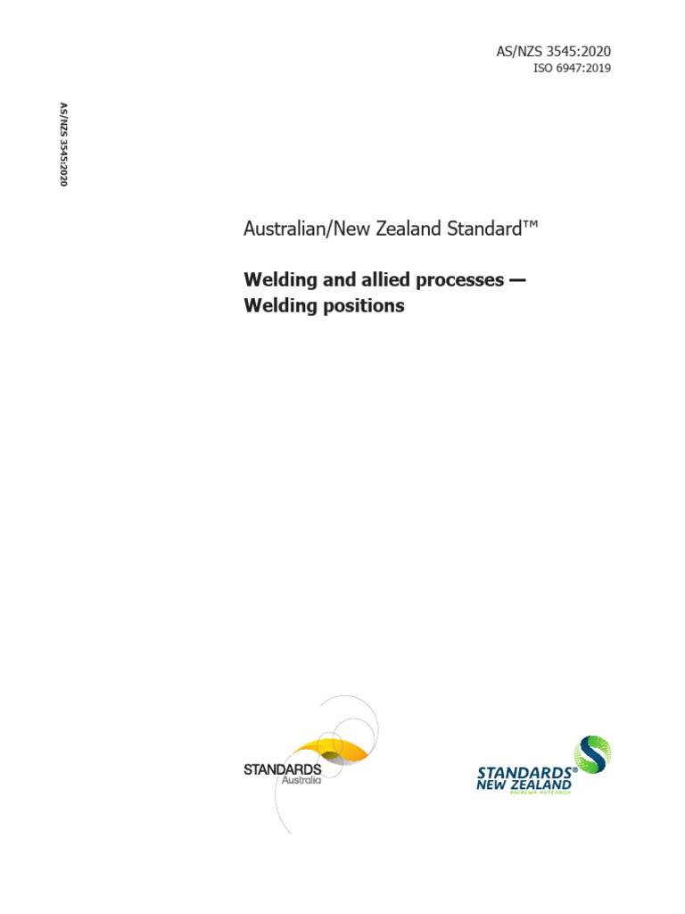As-Nzs-3545 - 2020 (Iso 6947 - 2019) | PDF | International Organization ...