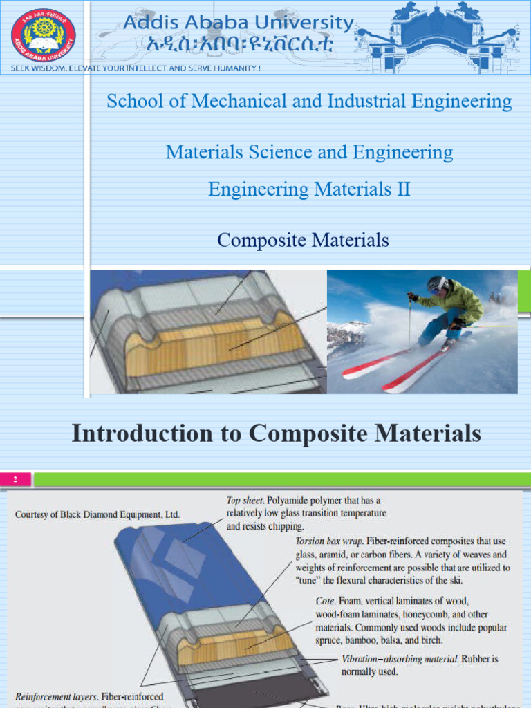CH 5 (Composite Materials) | PDF | Composite Material | Fibers