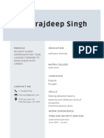 Shehrajdeep Singh: Profile Education